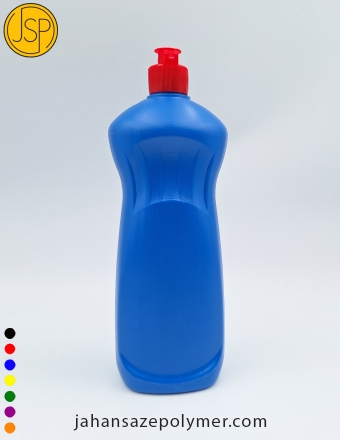 بطری مایع ظرفشویی 1 لیتری طرح فری